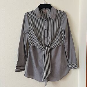 Comp Vintage botton down striped shirt S